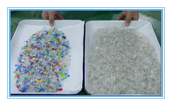 Weanyao Máquina de clasificación de polímero de alta eficiencia botellas de PET copos de plástico Máquina de clasificación de color 14