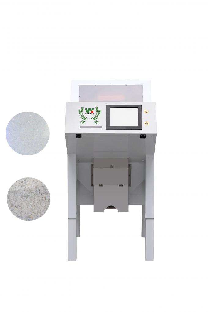 WENYAO 64 canales máquina de clasificación de minerales de arena de cuarzo, polvo de sílice y máquina de clasificación de color 0