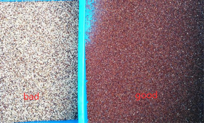 Control remoto Wifi Máquina portátil multifunción para clasificar el color de la quinua 9