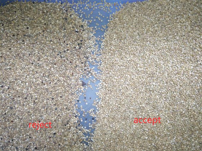 Control remoto Wifi Máquina portátil multifunción para clasificar el color de la quinua 10