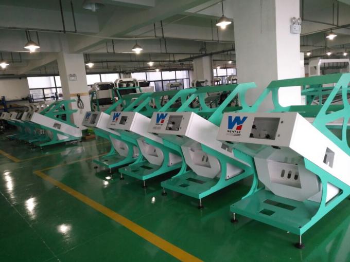 WENYAO 2025 Lanzamiento de nuevo producto 304/316L Alta precisión CCD Particulas de sal de roca clasificador de color 7