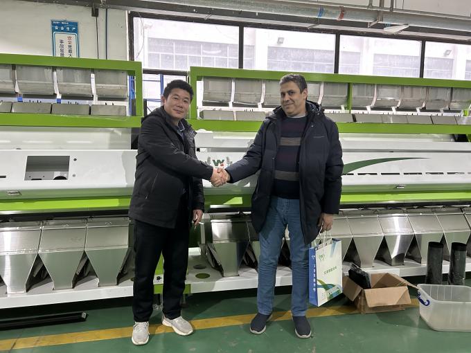 Clasificadora de color de banda de 1200MM para mineral, grano y arroz con una precisión del 99.99% 16