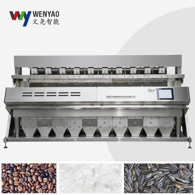 WENYAO 2025 Lanzamiento de nuevo producto 304/316L Alta precisión CCD Particulas de sal de roca clasificador de color 0