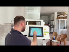 Máquina automática para clasificar el color de las almendras